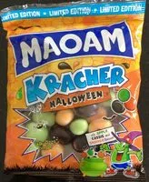Mängden socker i Bonbon halloween