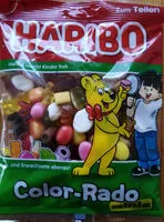 Mängden socker i Haribo Mini Color-rado 175G