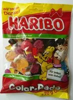 Mängden socker i Haribo Color-rado 200G + 20G Gratis