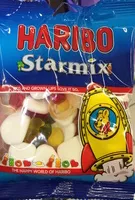 Mängden socker i Haribo Starmix