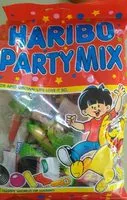 Mängden socker i Party mix