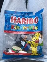 Mängden socker i Haribo Kindermix
