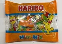 Mängden socker i Haribo Mini Mix