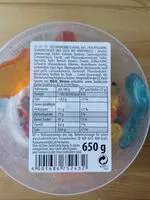 Mängden socker i Haribo Fußball party