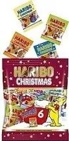 Mängden socker i Haribo Christmas Minis, 250g