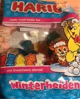 Mängden socker i Haribo winterhelden