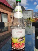 Mängden socker i Cranberry