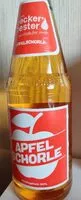 Mängden socker i Apfelschorle