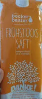 Mängden socker i Frühstücks-Saft