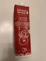 Mängden socker i Roter Früchtepunsch