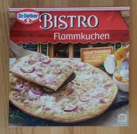 Mängden socker i Bistro Flammkuchen vegetarisch