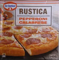 Mängden socker i Rustica - Pepperoni Calabrese