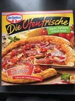 Mängden socker i Pizza diavolo