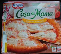 Mängden socker i Casa di Mama Quattro Formaggi