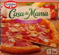 Mängden socker i speciale pizza casa di mama