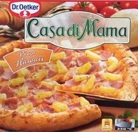 Mängden socker i Casa di Mama - Pizza Hawaï