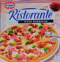 Mängden socker i Ristorante pizza barbacoa