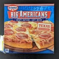 Mängden socker i Big Americans, Texas