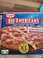 Mängden socker i Double pepperoni Big American