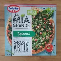 Mängden socker i La Mia Grande Spinaci