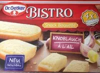 Mängden socker i Snack Baguette Knoblauch à L’ail