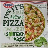 Mängden socker i Spinach Base Pizza