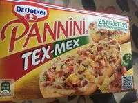 Mängden socker i Pannini Tex-mex