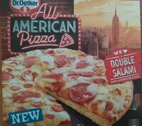 Mängden socker i All American Pizza - Double Salami