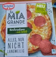 Mängden socker i La Mia Grande Rindersalami
