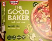 Mängden socker i Veggie mix pizza