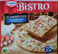 Mängden socker i Flammkuchen Elsässer Art