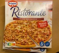 Mängden socker i Pizza bolognese