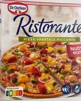 Mängden socker i Pizza vegetale piccante