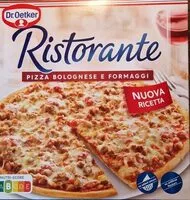 Mängden socker i Ristorante Pizza bolognese e fromaggi