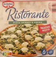 Mängden socker i Pizza Ristorante Spinaci E Crema