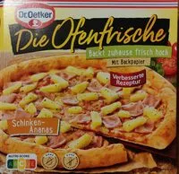 Mängden socker i Die Ofenfrische Schinken-Ananas