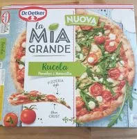 Mängden socker i Pizza Rucola Pomodori e Mozzarella