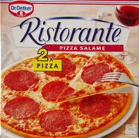 Mängden socker i Pizza Salame