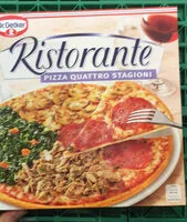 Mängden socker i Ristorante : Pizza Quatro Stagioni