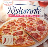 Mängden socker i Ristorante Pizza Pepperoni-Salame