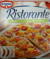 Mängden socker i Ristorante Pizza, Vegetale Piccante