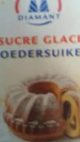Mängden socker i Sucre glace
