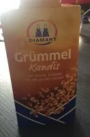 Mängden socker i Kandis Kölner Krümmel