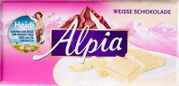 Mängden socker i Weisse Schokolade