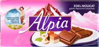 Mängden socker i Alpia Edel-Nougat