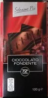 Mängden socker i Cioccolato fondente 72%