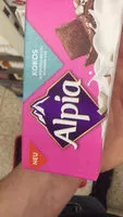 Mängden socker i Alpia Kokos