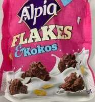 Mängden socker i Alpia flakes kokos