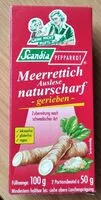 Mängden socker i Meerrettich Auslese naturscharf