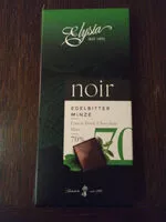 Mängden socker i Elysia noir Edelbitter Minze